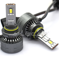 Ampoules de phares LED AILECAR PDV6 70W 5000LM 6000K, kit de conversion de phares de voiture haute puissance, éclairage automobile universel de remplacement