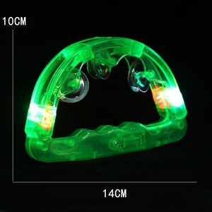 Pandereta LED Compacta y Portátil para Eventos y Espectáculos, Instrumento de Percusión con Luces - Product Image 3