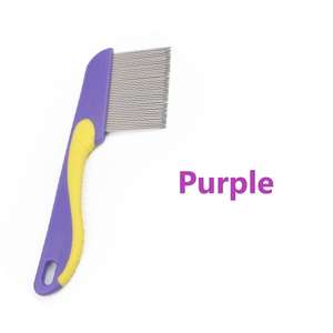 Kit de peigne à puces en acier inoxydable pour le toilettage des animaux de compagnie professionnels - Product Image 4