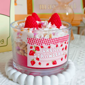 Dessert Cup Shaped Scented <strong>Candles</strong>, Multi-flavor Cake Soy Wax <strong>Candles</strong>, Birthday Gift &amp; Festival Decor Ornament Viral Hit - Product Image 6