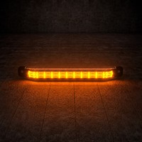 5,5 Zoll LED-Gitter-Blitzleuchte 12-24V ECE R65 R10 IP65 Notfall-Stroboskoplicht für LKW und Fahrzeuge