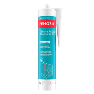 Silicone acido bianco per cucina e bagno 280 ml. - Product Image 1