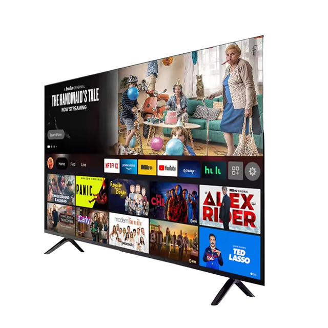 65/75/85 Inch 4K UHD Smart LED TV with Wi-Fi for Home/Market/Hotel/Project Use