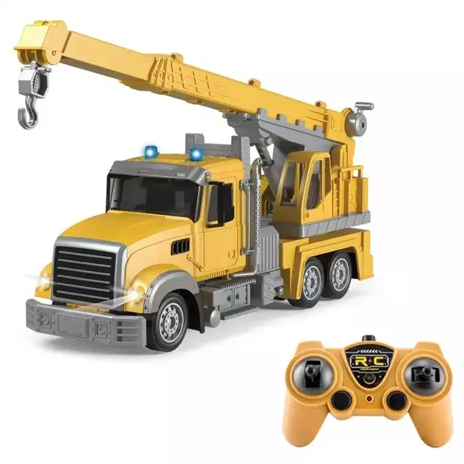 엔지니어링 장난감 도시 시리즈 건설 덤프 트럭 장난감 플라스틱화물 트럭 건설 차량 장난감 트럭 트레일러와 함께