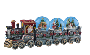 Boule de Neige en Résine Personnalisée, Père Noël, <span class=keywords><strong>Avion</strong></span>, Souvenirs de Noël de Qualité Style Ange pour la Décoration de Mariage à la Maison, Artisanat de Qualité - Product Image 2