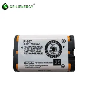 NIMH Paket Baterai Isi Ulang 3.6V 700MAh AAA untuk Baterai Pengganti Telepon Tanpa Kabel Hhrp107