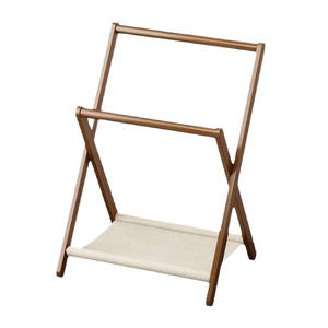 Perchas <span class=keywords><strong>de</strong></span> <span class=keywords><strong>madera</strong></span> <span class=keywords><strong>de</strong></span> Lujo + soporte para abrigos <span class=keywords><strong>de</strong></span> suelo ajustable-Esencial armario moderno - Product Image 1