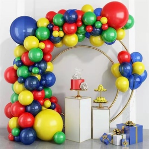 Arco de Globos de Látex Autoinflables de Primera Calidad para Halloween, Navidad, Bodas, Fiestas, Inauguraciones, con Bomba de Aire Automática - Product Image 1