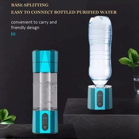 Bouteille d'eau enrichie en hydrogène facile à utiliser ≥6000PPB, bouteille d'eau hydrogénée portable haut de gamme, idéale pour la salle de sport