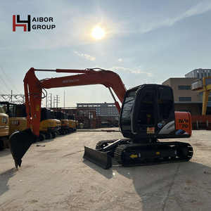 Используется <span class=keywords><strong>Hitachi</strong></span> Zaxis <span class=keywords><strong>70</strong></span> <span class=keywords><strong>Hitachi</strong></span> ZX70-6 ZX70-5 EX70 ZX60 <span class=keywords><strong>EX60</strong></span> 7 тонн гусеничный мини-экскаватор <span class=keywords><strong>Hitachi</strong></span> ZX70 горячая распродажа - Product Image 4