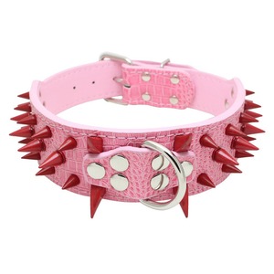 <span class=keywords><strong>Collar</strong></span> para Mascotas con Púas de Diente de Lobo GMTPET, <span class=keywords><strong>Collar</strong></span> de Cuero con Remaches Anti-mordidas para Perros Medianos y Grandes - Product Image 6