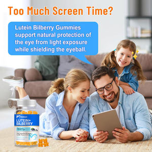 Gomas de Luteína Sabor Manga OEM com Mirtilo, Vitamina para os Olhos com Bilberry, Semente de Uva e Astaxantina - Product Image 5