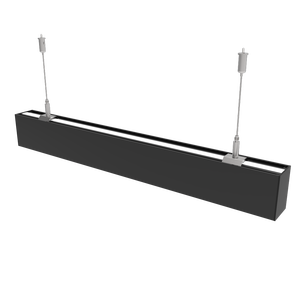 Thương mại 50mm * 75mm trong nhà tùy chỉnh dẫn ánh sáng tuyến tính 40W 60W <span class=keywords><strong>80W</strong></span> điều khiển từ xa có thể liên kết 4ft 8ft dẫn ánh sáng tuyến tính - Product Image 1