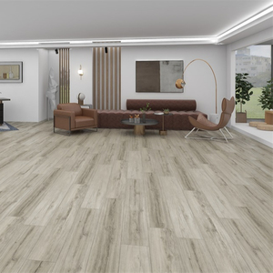 Plastique Bois Européen 7mm 9 "x 60" Contre Hickory SPC Revêtement de sol Imperméable Rigide PVC RVP LVT LVP Planche de vinyle de luxe - Product Image 1