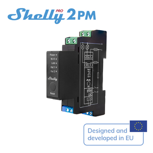 Shelly Pro 2PM-<span class=keywords><strong>interruptor</strong></span> inteligente Wifi, medidor de energía de 2 fases para el hogar, ahorro de energía - Product Image 3