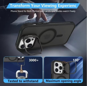 เคสโทรศัพท์มือถือแบบกันกระแทก รุ่นใหม่ ดีไซน์หรูหรา พร้อมแม่เหล็ก สำหรับ <span class=keywords><strong>iPhone</strong></span> 11/12/13/14/15/16/17 <span class=keywords><strong>Pro</strong></span> <span class=keywords><strong>Max</strong></span> - Product Image 3