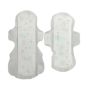 Toalla sanitaria femenina de bambú de buena calidad, almohadillas gruesas menstruales con alas para mujer - Product Image 2