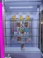 Distributeur automatique de jouets, machine de jeu à pousser pour gagner des cadeaux, machine à boîtes mystères, machine à boîtes porte-bonheur, accepteur de pièces et de billets