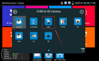 Caméra de vidéosurveillance tout-en-un 4K IP Tester avec 7 pouces 6-en-1 IPS Touch Monitor 6K IPC Camera Accessoires de surveillance