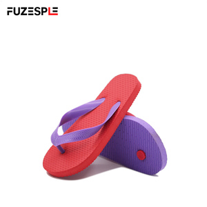 Nuevas Sandalias Chanclas Rojas y Moradas para Mujer y Niña, Estilo Casual, para Playa, Piscina, Verano, Calzado de Dos Colores - Product Image 5