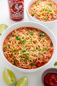 Fideos Instantáneos Coreanos Picantes con Sabor a Pollo Buldak, <span class=keywords><strong>Carbonara</strong></span> y Carbo, Fritos - Product Image 2