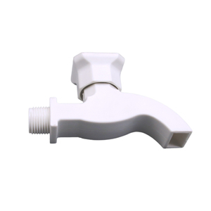 Robinet d'eau froide en plastique de haute qualité, durable, de forme carrée, pour lavabo - Product Image 1