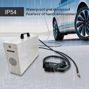 Smart 32a 7kw Snelle Ev Elektrische Auto Station Draagbare Oplader Met Veegkaart Oplaadmethode - Product Image 3