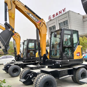 Like-New Condition original bajo precio 6 Ton SY65W SANY excavadora usada SY65 EPA & CE obediente en stock Venta caliente - Product Image 4