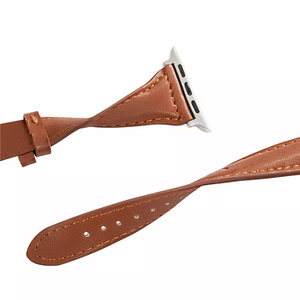 Cinturino Sottile di Lusso in Pelle Elegante Lionorm 38mm 40mm 49mm 44mm 45mm per Apple Watch Ultra 2 Series 8 <span class=keywords><strong>7</strong></span> <span class=keywords><strong>6</strong></span> 4 - Product Image 6