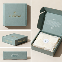 Boîte d'emballage cadeau en carton ondulé recyclable avec logo, pour chaussures et vêtements, boîte d'expédition en papier pour petites entreprises