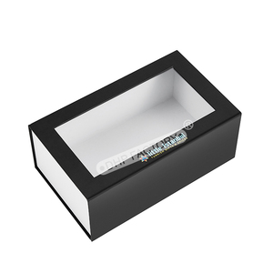 Custom Premium Toy Packaging <b>Box</b> Rigid Gray Board <b>Black</b> Magnetic Closure <b>Box</b> Paper Rigid Cardboard EVA Insert Doosverpakking - Product Image 3