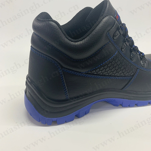 LXG, personal del aeropuerto, botas de seguridad industriales antiestáticas de estilo de corte bajo, inserción de punta de fibra de vidrio, precio barato, zapatos de seguridad Azules HSB272 - Product Image 4