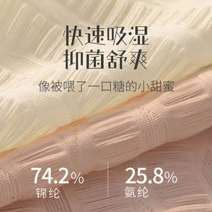 Da donna in pizzo Sexy senza cuciture mutandine traspiranti con fondo inguinale pantaloncini di grandi dimensioni con Logo in vita dolce ragazza seta di ghiaccio - Product Image 4