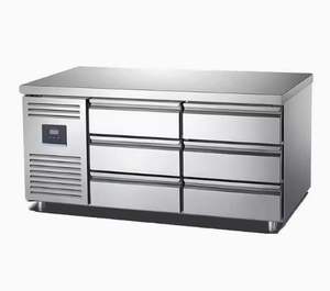 Gabinete Refrigerado con Cajones Refrigerados por Aire con Múltiples Cajones para un Almacenamiento Organizado en la Cocina de Restaurantes y Hoteles - Product Image 6