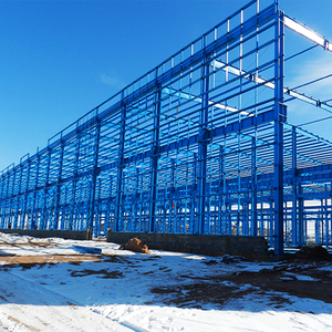 用于物流和高容量存储的钢结构仓库工业金属建筑 - Product Image 2