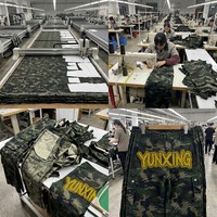 Pantalons cargo camouflage imprimés graffiti personnalisés, fabricants de vêtements, pantalons streetwear baggy, designs sur mesure pour la mode urbaine