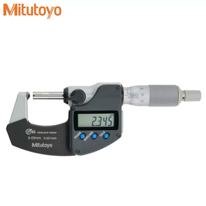 Micrómetros de horquilla en V MITUTOYO japoneses originales importados 114-121, 114-122, 114-123, 114-124 - Product Image 4