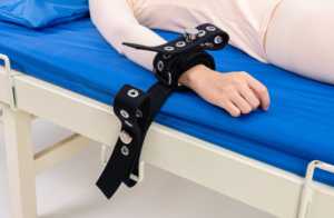 Medische Ledematen Bevestigingsbanden Vaste Riem Hand Bondage Pols Enkelboeien Magnetische Vergrendelingsbedsteunen Voor Ouderen Van Psychiatrische Patiënten - Product Image 4