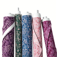 Échantillons Gratuits Tissu en Popeline de Coton Imprimé Numérique Personnalisé Vente en Gros Tissu Tissé 100% Coton pour Robe