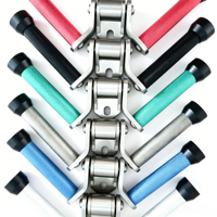 Poignée de câble rotative en V robuste et portable en acier inoxydable pour entraînement multi-angles des triceps et machine à câbles de musculation