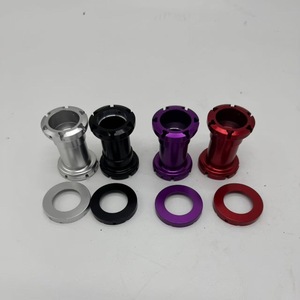 Moyeu de roue pour vélo d'enfant, pièce de rechange et de réparation, en alliage d'aluminium violet - Product Image 2