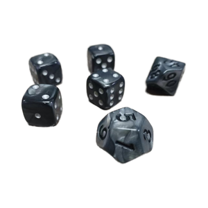 Tùy chỉnh màu sắc logo HS D4-D20 đa diện <span class=keywords><strong>RPG</strong></span> Acrylic Gỗ Kim Loại Dice Set thân thiện với môi bền 7 cái cho DND hiện đại <span class=keywords><strong>RPG</strong></span> - Product Image 4
