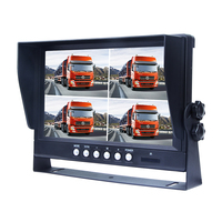 Monitor LCD Independiente de 9 Pulgadas para Tablero de Instrumentos de Automóvil, Monitor de Pantalla de Reversa para Camión