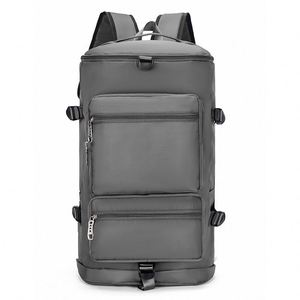 Travel Bag Large Capacity Luggage <b>Double</b> Shoulder Bag Dry and Wet Separation Backpack Independent Shoe <b>Bin</b> Sports Bag - Product Image 5