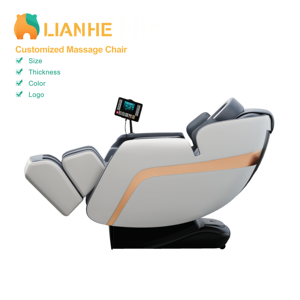 Sillón <span class=keywords><strong>de</strong></span> Masaje 4D SL Track Zero Gravity con Control por Voz AI, Compresión <span class=keywords><strong>de</strong></span> Aire en Todo el Cuerpo, Rodillos para Piernas y Pantorrillas, Calentamiento y <span class=keywords><strong>Shiatsu</strong></span> - Product Image 1