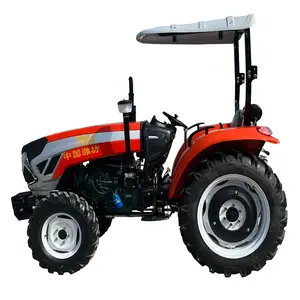 high grade 50HP 4WD agricultural tractor,Tractor front end loader, tractor slasher price for sale made in china by Kaixiang