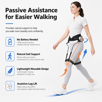 Exosquelette de marche durable pour membres inférieurs, sangles de tension, cordes de yoga en Spandex/Nylon, taille S/M, pour personnes âgées, pour le sport et les loisirs