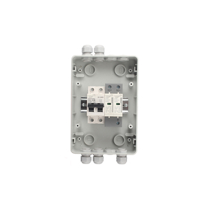 Nhựa không thấm nước năng lượng mặt trời PV AC + DC 1 chuỗi Combiner Hộp nối hộp 1 đầu vào 1 đầu ra - Product Image 3