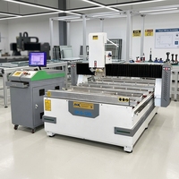 Machine de gravure et de sablage laser CNC grand format intelligente pour verre miroir LED, gravure et givrage au laser