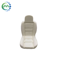 Sièges de course automobile personnalisés en mousse souple PU, sièges de course automobile en cuir PU, coussin de siège de massage